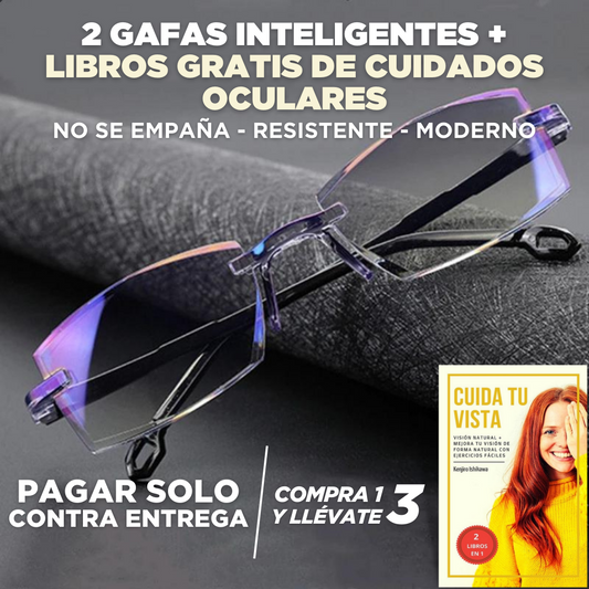 Gafas Smart [ COMPRE 1 Y LLEVA 2 + LIBROS GRATIS ] - 50% OFF [OFERTA DE VACACIONES]