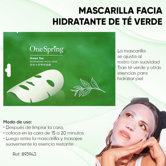 MASCARILLA FACIAL HIDRATANTE DE - GREEN